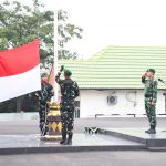 Korem Gapo Teguhkan Semangat Pengabdian Lewat Upacara Bendera