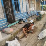 TMMD Ke-129 Kodim 0608/Cianjur: Satgas Kerjakan Pembangunan MCK-05 Di Lokasi Bapak Ade