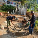 TMMD Ke-129 Kodim 0608/Cianjur: Yon TP 938/Pancasona Lanjutkan Pembangunan MCK Ke-3 Kampung Mekarmukti, Progres Capai 77,4 Persen