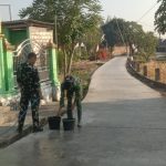 Menjaga Napas Jalan Baru: Dedikasi Satgas TMMD 129 Bojonegoro Merawat Impian Warga Kesongo