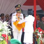 Ratu Dewa Inspektur Upacara HUT ke-81 RI di JSC, Dorong Kerja Nyata untuk Palembang