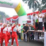 Gerak Jalan PGRI Palembang Gemakan Semangat Kemerdekaan ke-81 RI