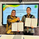 Kadisnakertrans Muba dan Kapus PPSDM Geominerba Bandung Teken PKS Pelatihan Operator Alat Berat