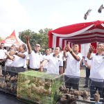 Lomba Kicau Mania Piala Pangdam II/Swj Cup III Meriahkan HUT TNI Ke-81